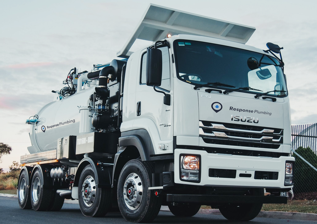our hydro excavation trucks in Auckland