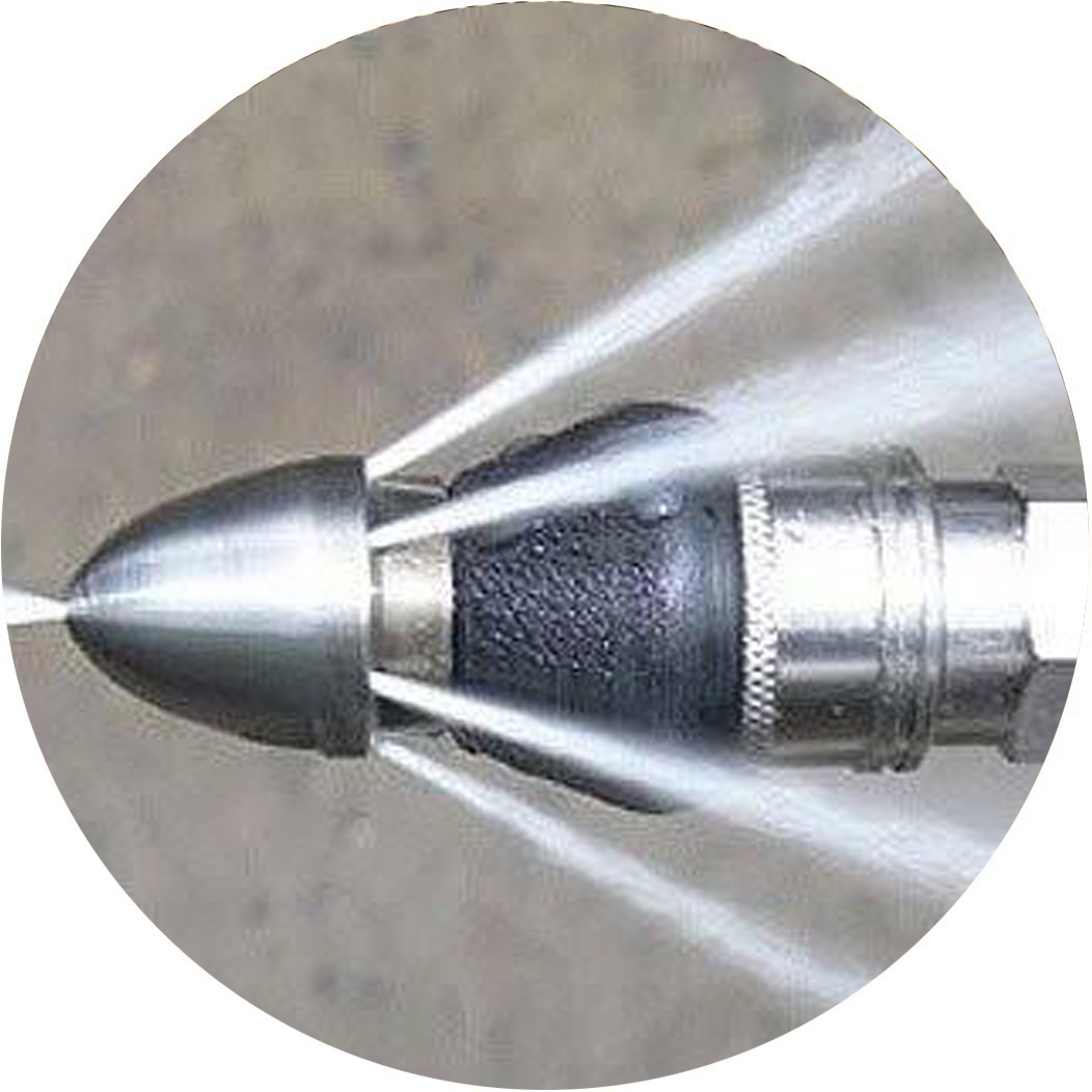 drain cleaning hydro jet nozzle